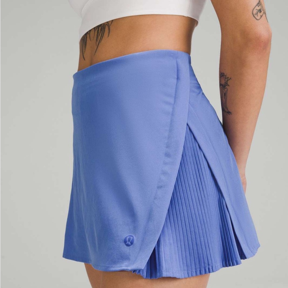 Lululemon Side Pleat HR Tennis Skirt High Rise Size 6